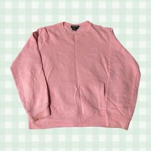 Women’s Lauren Ralph Lauren Pink Crewneck Logo Embroidered Sweatshirt